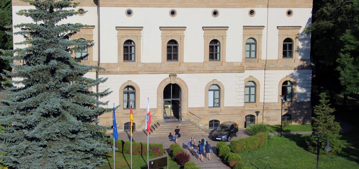 Außenansicht Bildungszentrum der Thüringer Landesverwaltung in Gotha