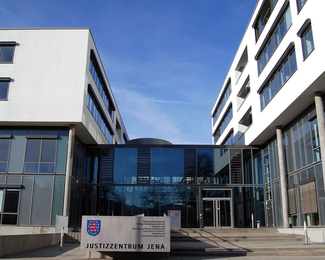 Außenansicht Justizzentrum Jena Copyright: ©Landgericht Gera Außenansicht Justizzentrum Jena Copyright: ©Landgericht Gera