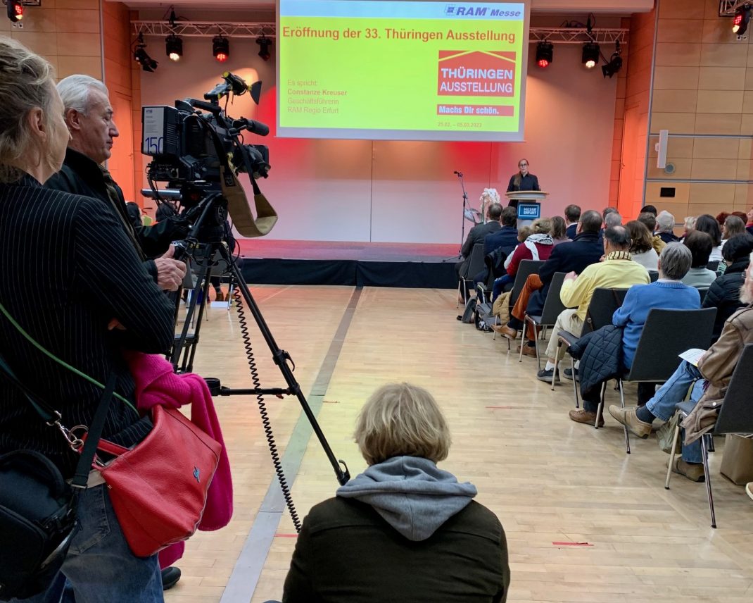 Eröffnung der 33. Thüringen Ausstellung Eröffnung der 33. Thüringen Ausstellung